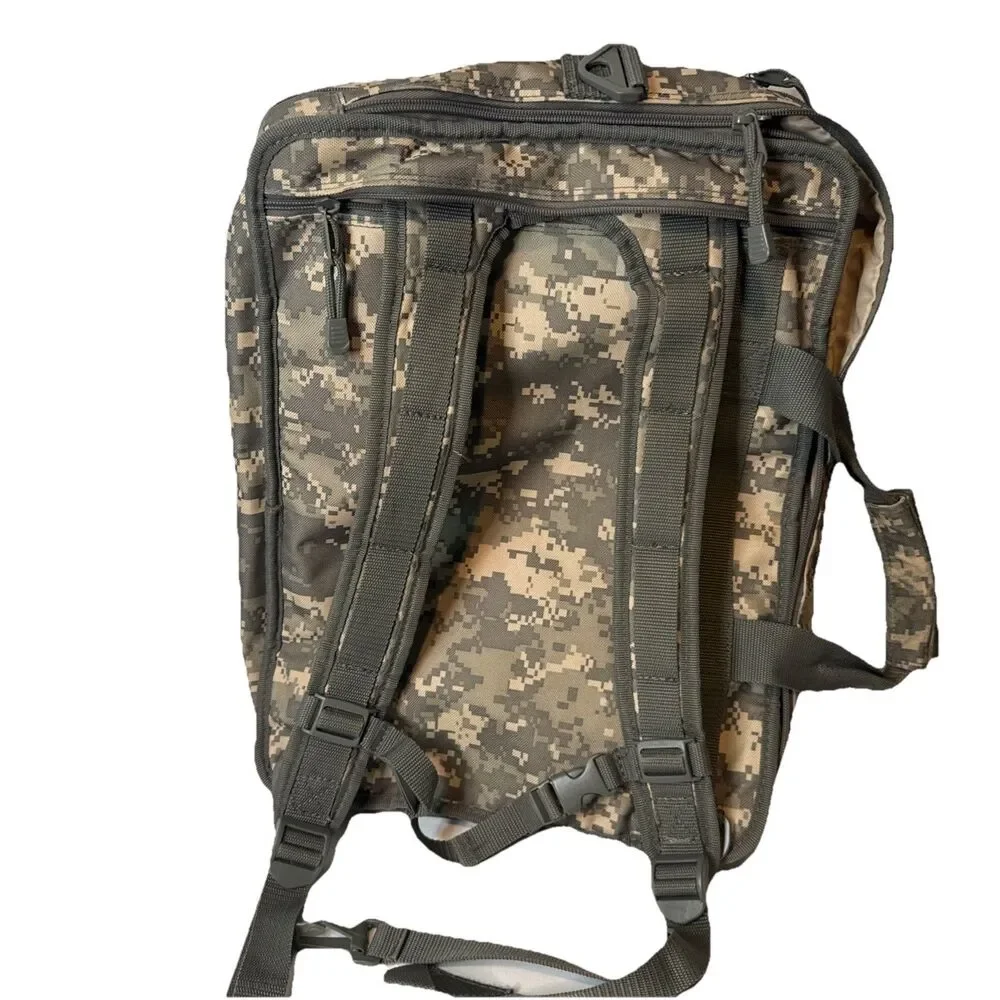 Camouflage Heavy‎ Duty Dual Backpack/Luggage/Camping/Hunting Digital Camo